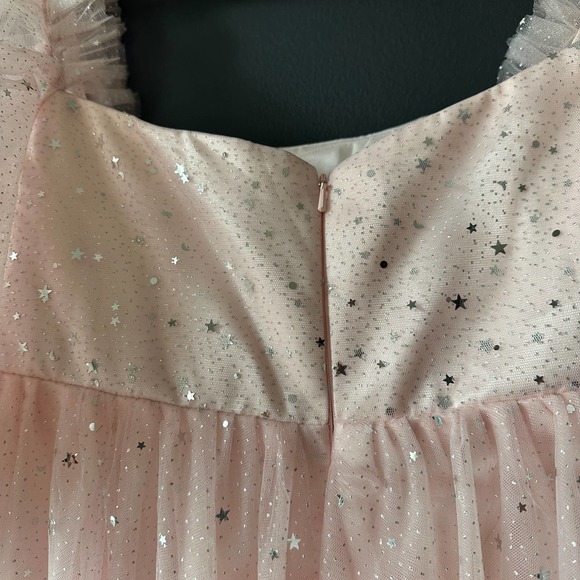 Fanciful Doll The Cosmic Moonchild Midi Dress Pink Size Small - Picture 6 of 13